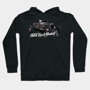 Customized 1928 Ford Model A Hot Rod Hoodie